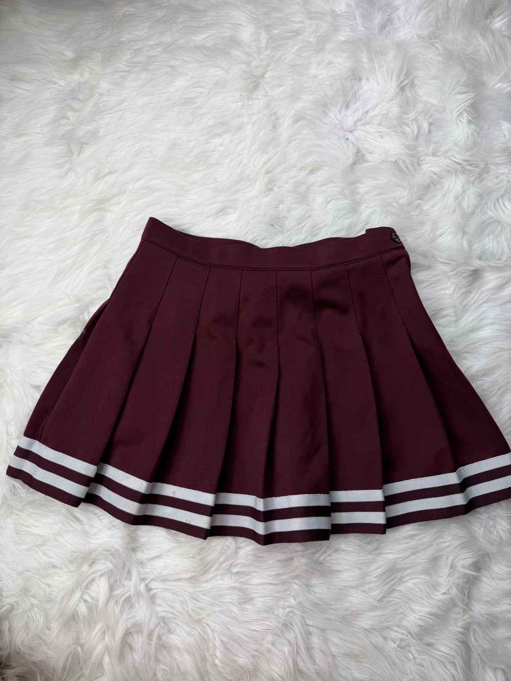 Maroon Cheer Skirt